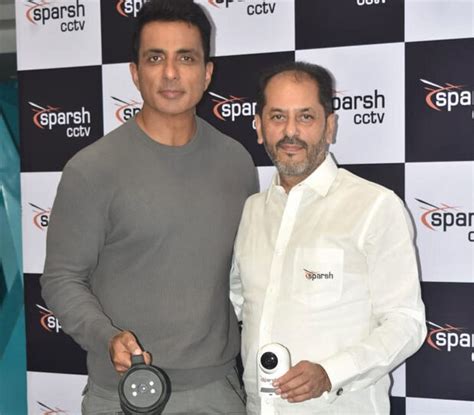 Sonu Sood Becomes The Brand Ambassador Of Sparsh CCTV Approach Bollywood