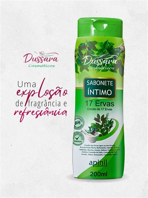 Sabonete Ntimo Feminino Morango Ml Dussara Cosmeticos