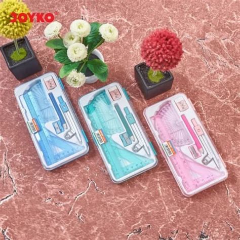 Math Set Penggaris Ms Joyko Ruler Busur Lazada Indonesia