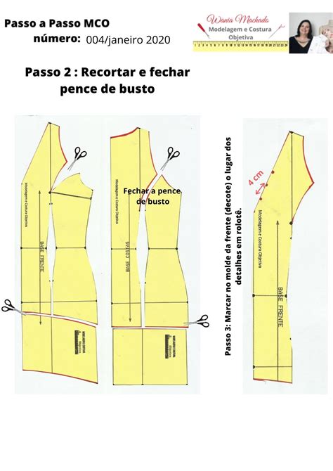 Passo A Passo MCO 004 Modelagem E Costura Objetiva Modelagens De