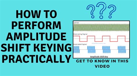 Amplitude Shift Keying Practical How To Perform Ask Experiment Ask Practically Performed