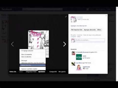 Como Eliminar Una Foto De Perfil Del Facebook Youtube