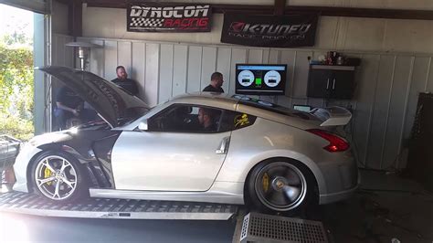 370z Nismo Dyno Run 3358 Rwhp Youtube