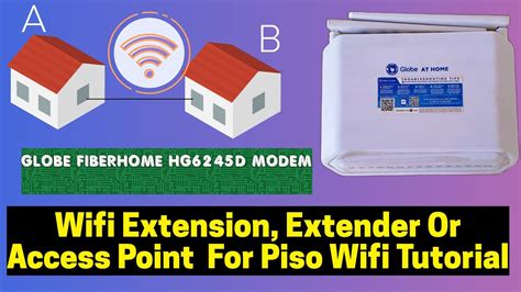 Globe Fiber Home Hg6245d Router Extender Modem Wifi Extension