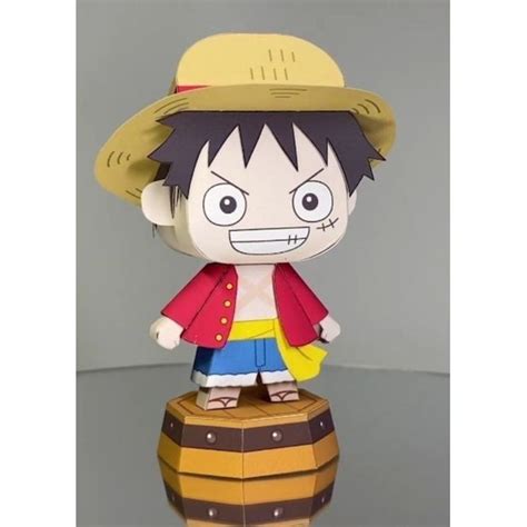 Jual Papercraft Monkey D Luffy Chibi Model Shopee Indonesia