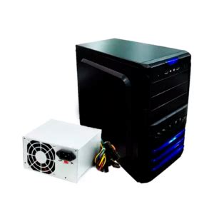 Case Agiler Agi C B Atx Media Torre Negro Con Fuente De W Tecnit