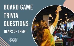 87 Board Game Trivia Questions - Fun and Interesting Ideas