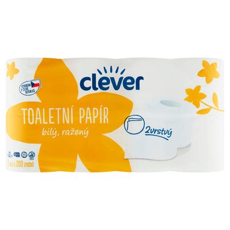 Clever Toaletn Pap R B L Ra En Vrstv Rol Billa E Shop