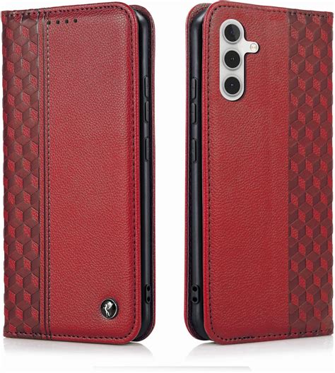 TOHULLE Case For Samsung Galaxy A25 5G Premium PU Leather Wallet Case