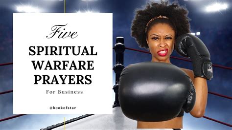 5 Spiritual Warfare Prayers For Business Success Youtube