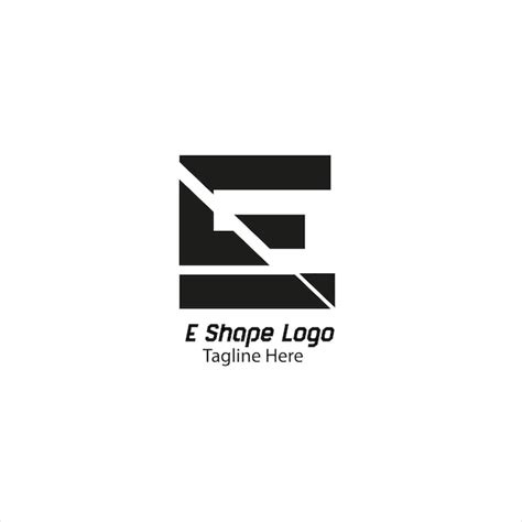 Premium Vector E Shape Logo