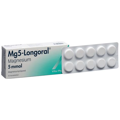 MG5 LONGORAL Cpr Croquer 5 Mmol Blist 50 Pce Commander En Ligne