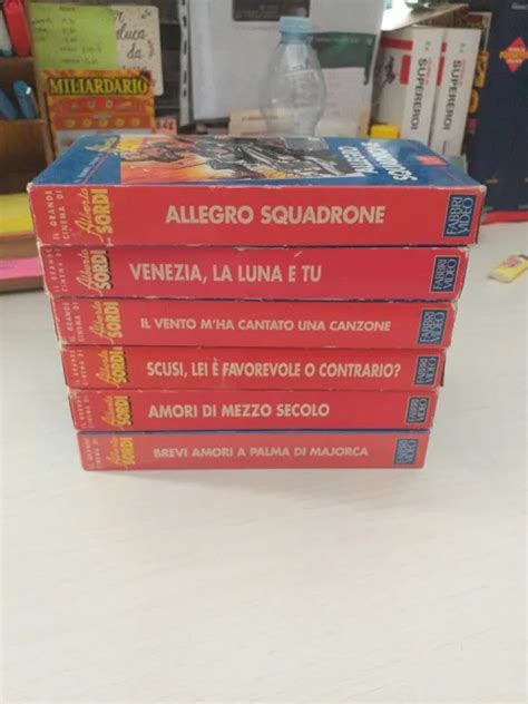 Il Grande Cinema Di Alberto Sordi Vhs Fabbri Video Lotto Vhs Eur