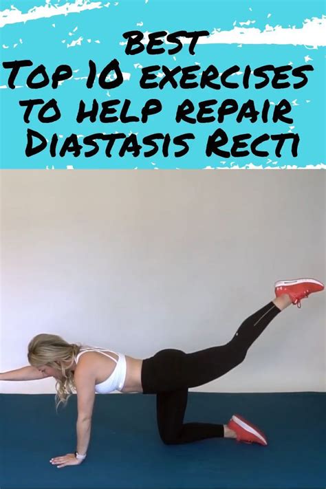 Top Exercises To Repair Diastasis Recti In Post Partum