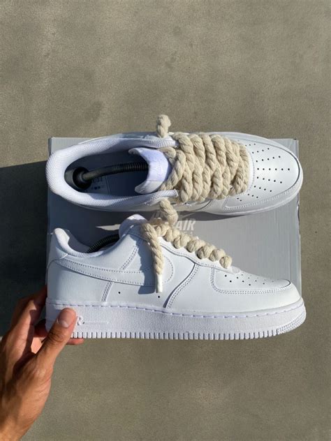 Air Force 1 Rope Lace Custom Nike air force Nike schnürsenkel