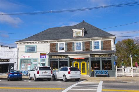 Wrentham Historic Town Center Massachusetts Usa Editorial Stock Photo