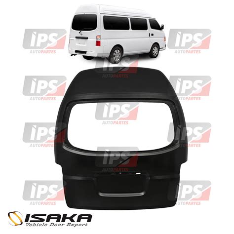 Compuerta Posterior Nissan Urvan E25 Caravan 2005 2012 Ips Autopartes