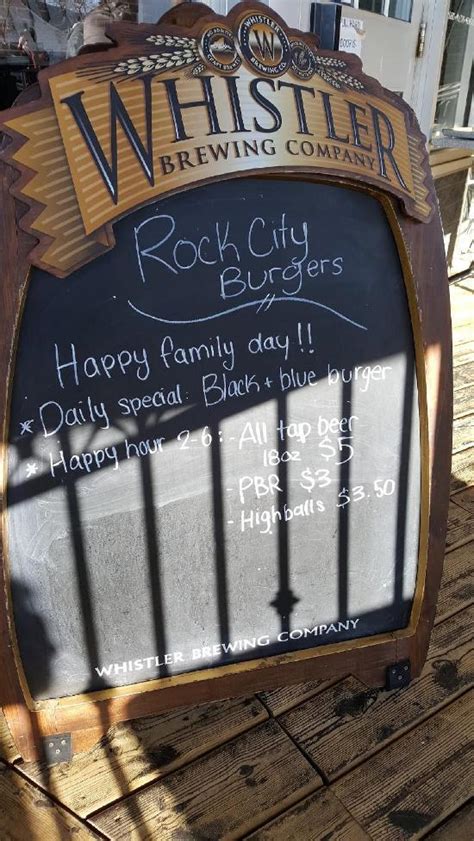 Rock City Burgers In White Rock Restaurant Menu And Reviews