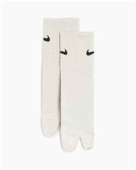 Nike Everyday Plus Unisex Ankle Split Toe Socks Beige Dv