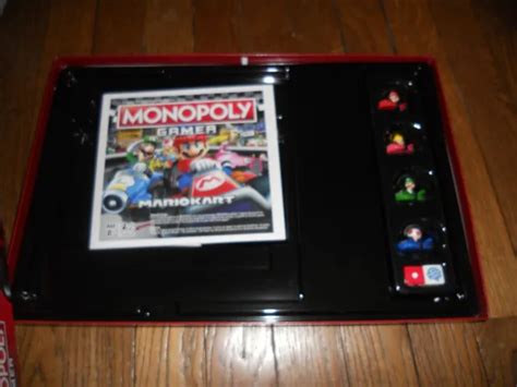 MONOPOLY GAMER MARIO Kart Parker Hasbro Nintel 2018 Board Game Game