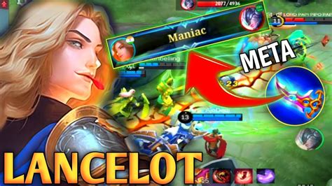 Lancelot Gameplay Lancelot Montage Lancelot Exe Mlbb Youtube