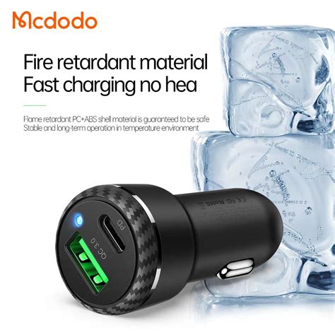 MCDODO CC 5970 38W Car Charger PD3 0 QC Dual USB Port Super Fast