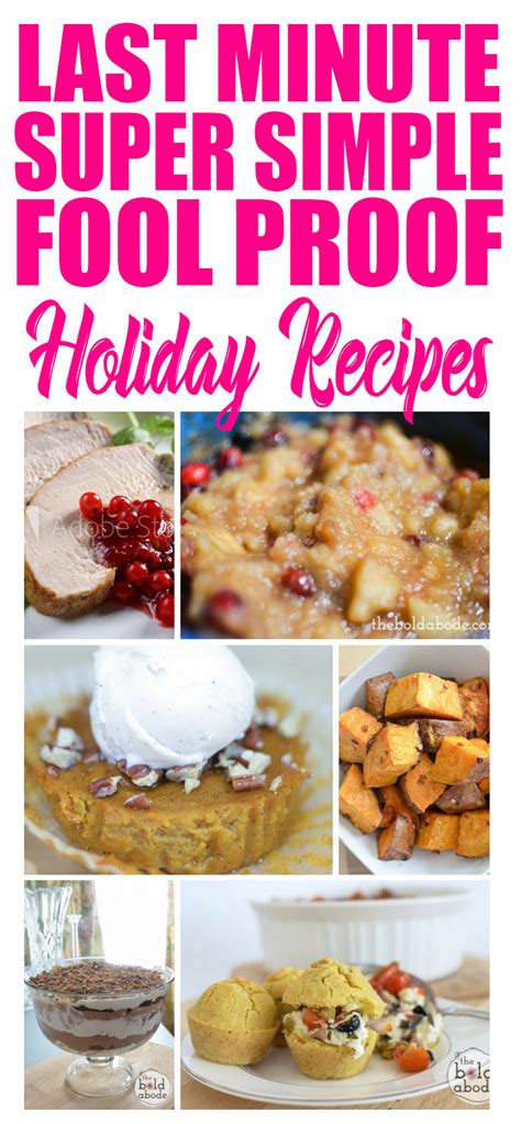 HOLIDAY-RECIPES - The Bold Abode