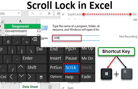 Scroll Lock Excel Laptop