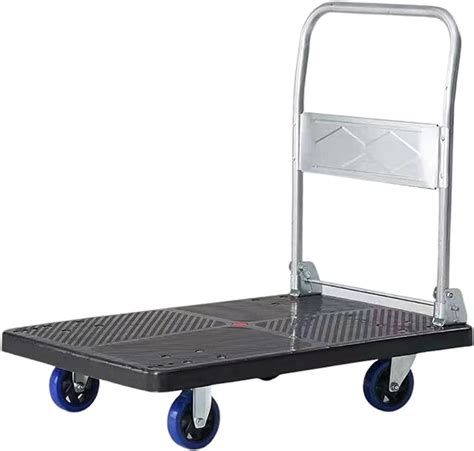 Push Cart Foldable Dolly 660 Lbs Load Capacity Heavy Duty Moving