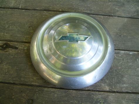 1951 1952 1953 Chevy Hubcap Wheel Cover Dog Dish Chrome Ebay