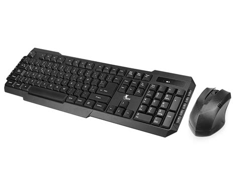 Kit Teclado y Mouse Inalámbrico XTech XTK 309S 1 200dpi Dongle USB