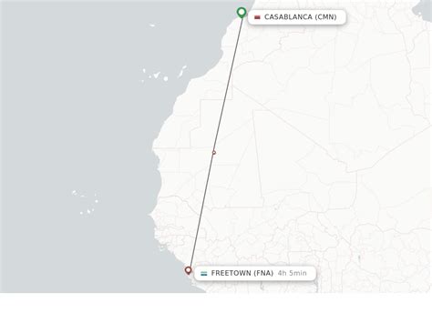 Direct Non Stop Flights From Casablanca To Freetown Schedules