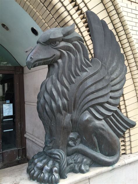 49 best Griffin Statues Toronto Public Library images on Pinterest ...