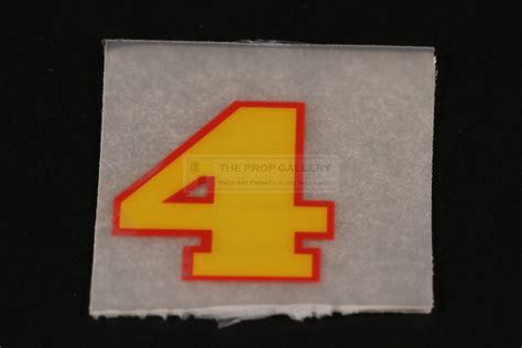 The Prop Gallery Gordon Number Engine Decal