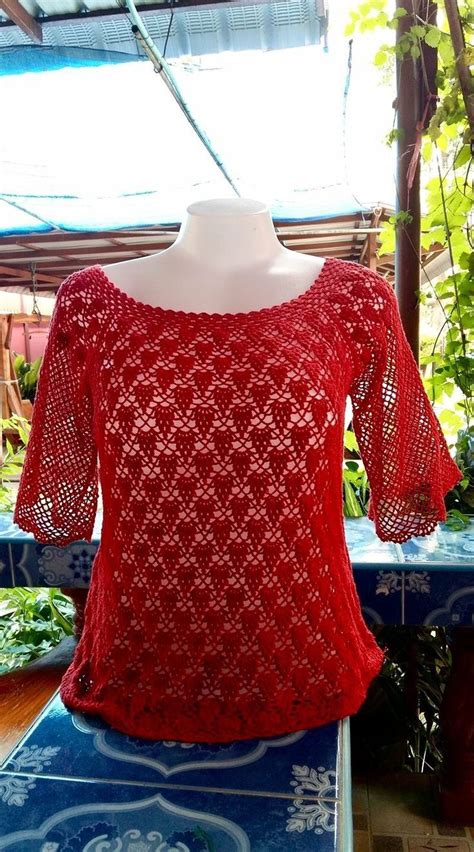 Vintage Stunning Most Demanding New Crochet Blouse Top And Shirt Design