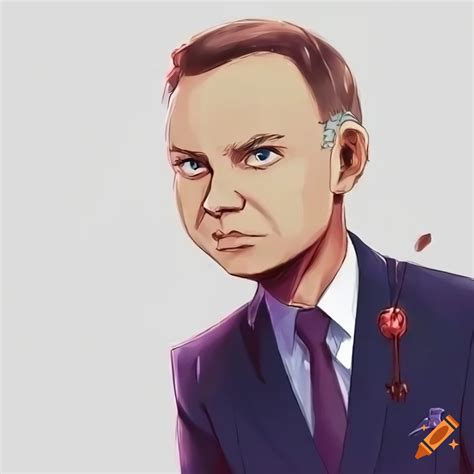 Andrzej Duda In Anime Style On Craiyon