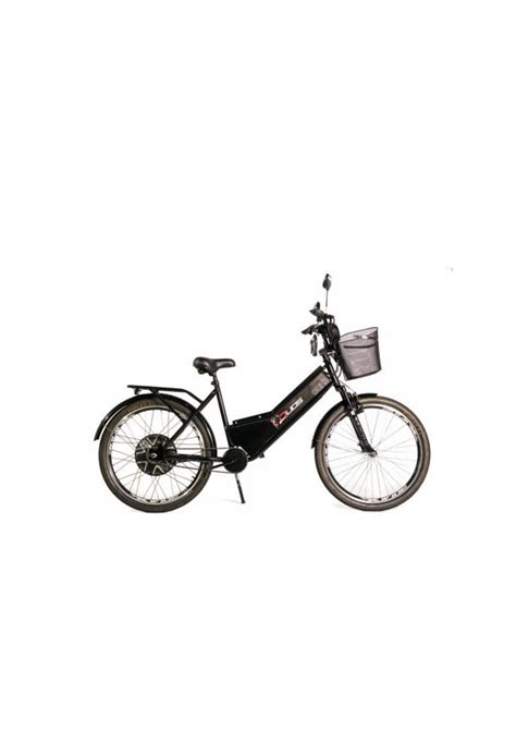 BICICLETA ELÉTRICA DUOS CONFORT CHUMBO ARO 24