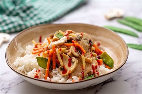 Chicken and Mushroom Stir Fry - A Mind "Full" Mom