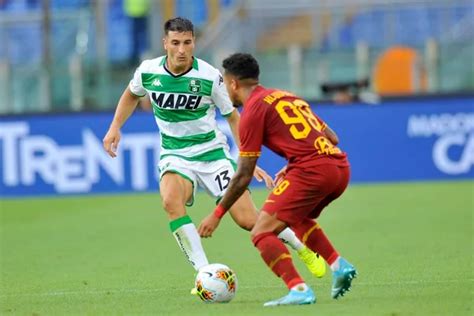 Roma Sassuolo Stadio Olimpico Lega Calcio Seriea 2019 Manuel Locatell ...