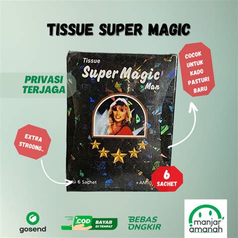 Jual Original Tissue Super Magic Tissue Antiseptic Kuat Tahan Lama