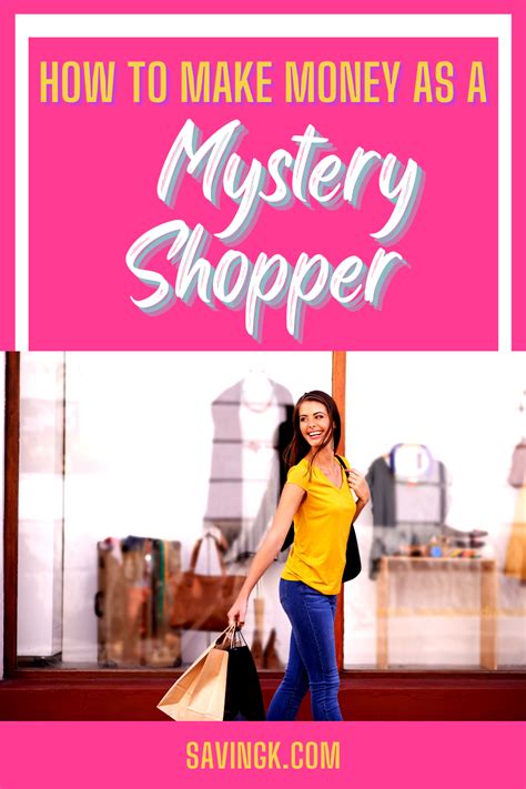 How To Make Money As A Mystery Shopper Savingk