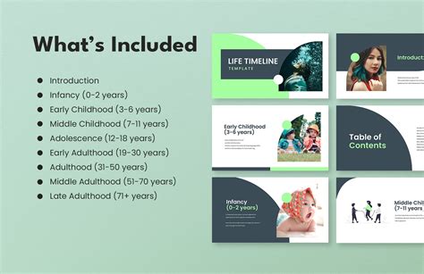 Life Timeline Template in PPT, Google Slides, Apple Keynote - Download ...