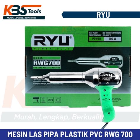 Jual RYU Mesin Las Pipa Plastik PVC RWG Heat Hot Gun Las Watt Shopee Indonesia