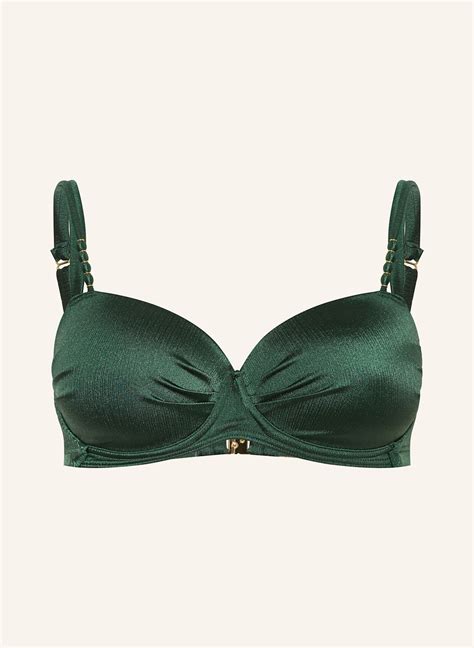 CYELL Bügel Bikini Top TREASURE GREEN Cup D F in grün