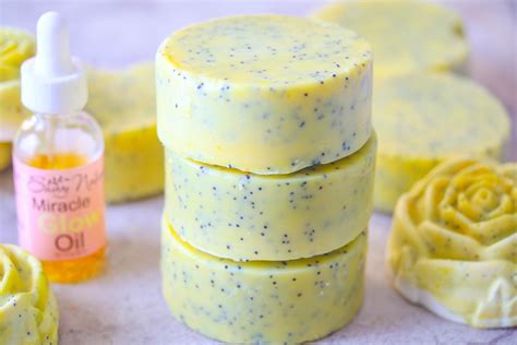 Lemon Poppy Seed Cold Process Soap Savvy Naturalista