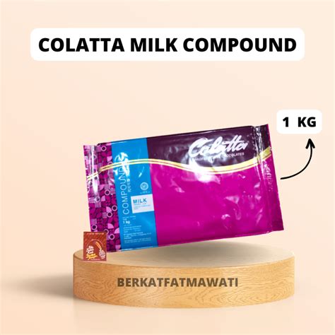 Jual COLATTA MILK COMPOUND 1 KG COKELAT CHOCOLATE COMPOUND COKLAT