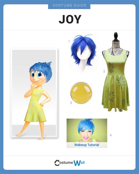 Dress Like Joy Inside Out Halloween Costumes Joy Inside Out Costume