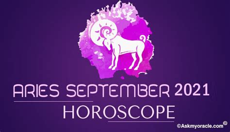 Aries September Horoscope Aries Monthly Horoscope