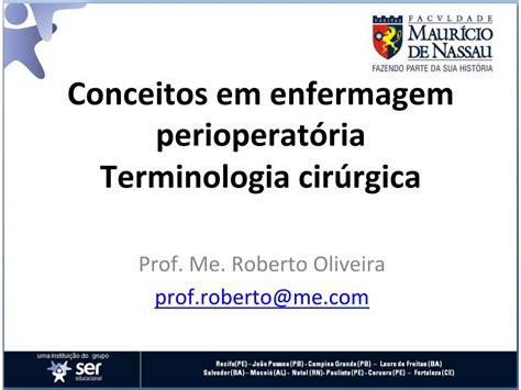 Pdf Conceitos Basicos Em Enfermagem Perioperatoria E