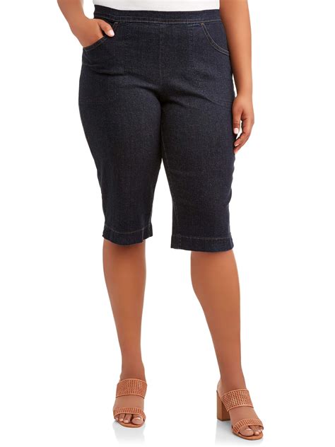 Buy Just My Size Womens Plus Size Size 2 Pocket Pull On Capri Pant